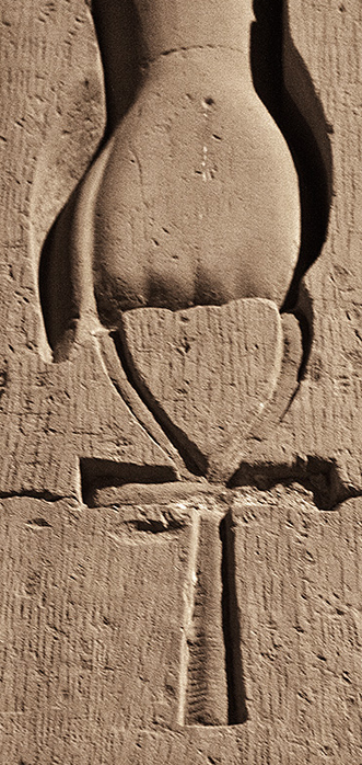 Kom Ombo Hand with Ankh