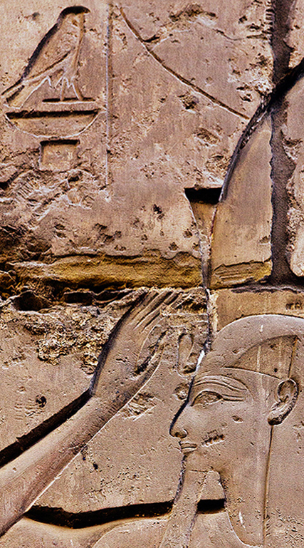 Karnak Hand in Salute