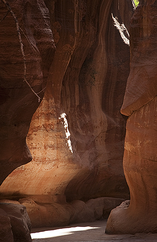 Rock Formations of the Siq