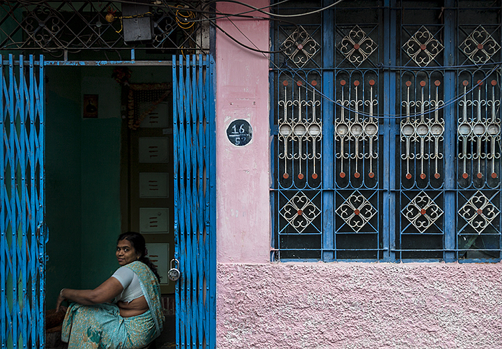 Madurai :: Pink and Blue